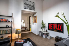 Design Loft Navigli-Romolo FREE Parking, NETFLIX & WiFi